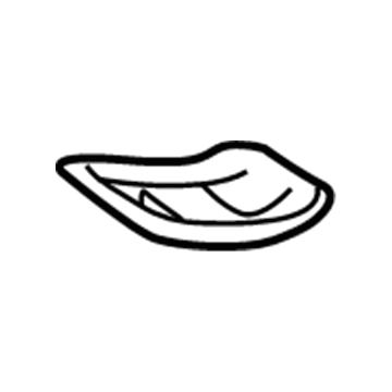 Nissan 74758-8J000 INSULATOR-Heat, Front Floor