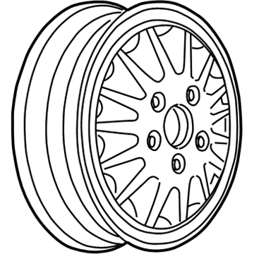 GM 12362297 Wheel Asm, 16X6.5 *Grey