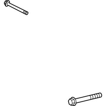 Toyota 90105-A0131 Rear Bracket Bolt