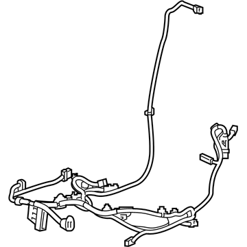 Acura 81206-TZ5-A01 Cord, Passenger Side Power Seat (8-Way)