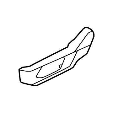 Hyundai 88011-AA200-NNB Shield Cover-FR Seat, LH