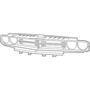 Mopar 68043388AC Grille-Radiator