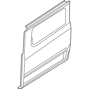 Nissan 76053-1PA0A Body-Side, Outer Center LH