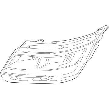 Ford MB5Z-13008-E LAMP ASY