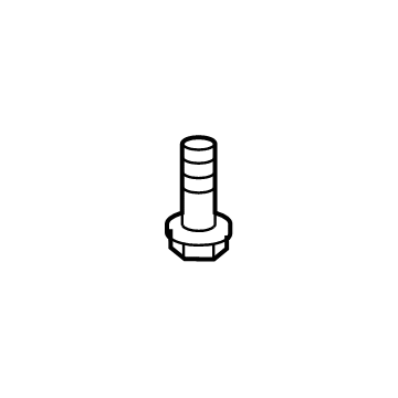 Mopar 6512814AA Bolt-Hex FLANGE Head