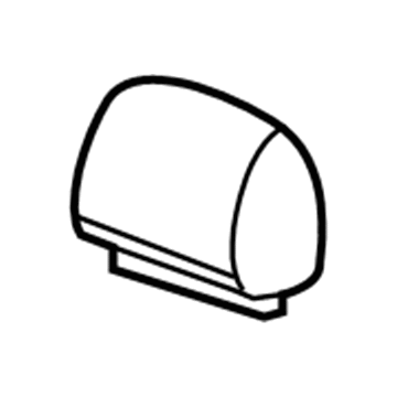 GM 88992582 Cover Asm, Front Seat Head Restraint *Ebony *Ebony