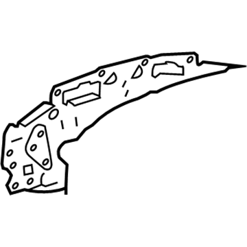 Toyota 83861-04050 Instrument Housing Plate