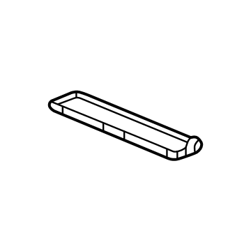 GM 84718059 LINER-F/FLR CNSL F/CMPT *BLACK