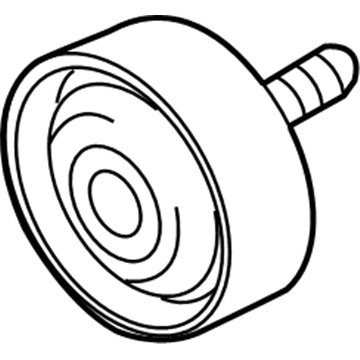 GM 12634218 Serpentine Idler Pulley