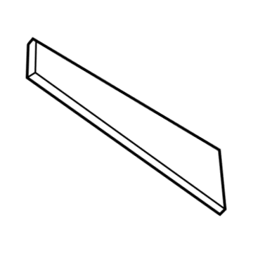 Hyundai 86363-F2000 Black Tape-Front Door Rear, LH