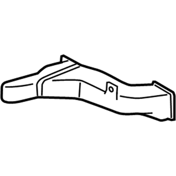 Lexus G92F1-30020 Duct, Hybrid Battery Exhaust, NO.1