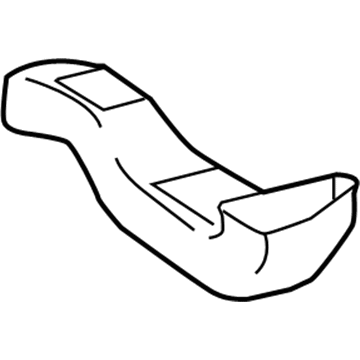 Lexus G92D2-30030 Duct, Hybrid Battery Intake, NO.2