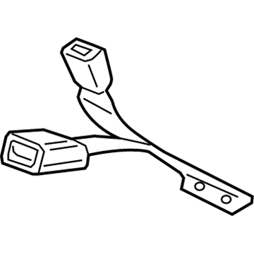 GM 19355953 Center Buckle