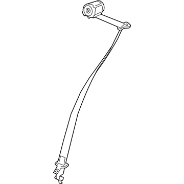 GM 84924333 Center Belt Assembly