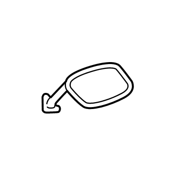 GM 84543369 Upper Quarter Trim Cap