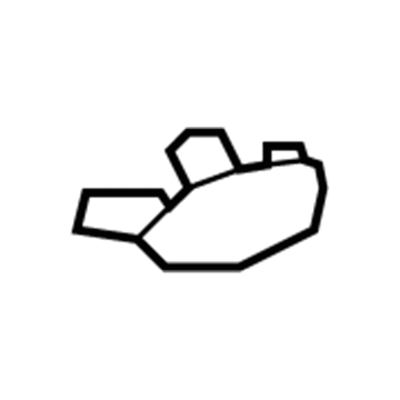 Lexus 67775-30030-A1 Cover, Rear Door Trim, Lower RH