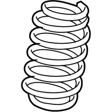 Mopar 4766064AB Front Coil Spring