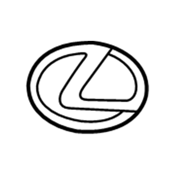 Lexus 75431-53030 Symbol Emblem