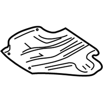 Nissan 50810-3S500 Cover-Front Under