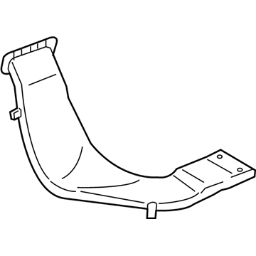 Kia 973603E100 Duct-Rear Heater NO2