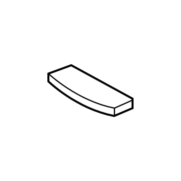 BMW 52-10-8-072-198 FOAM PAD FOR THIGH BOLSTER