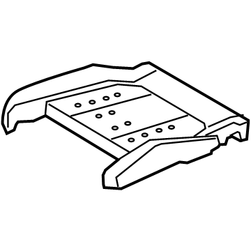 BMW 52-10-8-067-141 FOAM PAD, SPORT SEAT