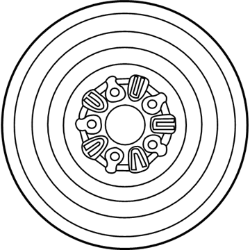 Hyundai 52910-3Y900 Wheel Cap Assembly