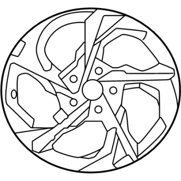Hyundai 52910-N9400 WHEEL ASSY-ALUMINIUM