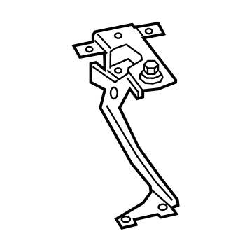 BMW 41-35-7-475-309 SIDE PANEL BRACKET, FRONT LE