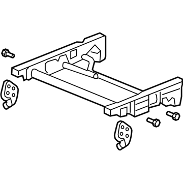 Honda 81290-SHJ-A02 Riser Assy., R. Middle Seat