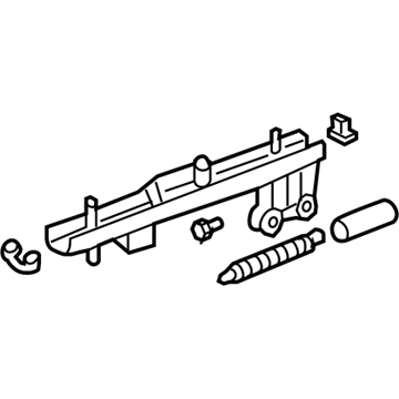 Honda 81360-SHJ-A01 Adjuster, R. Middle Seat Slide(Outer)