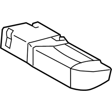 Kia 891602J100ACN 2Nd Seat Cushion Covering Assembly, Left