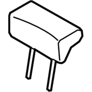 Kia 897052J000ACG Headrest Assembly-Rear Seat