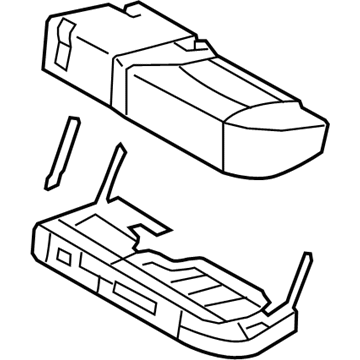 Kia 891002J100ACN Cushion Assembly-Rear Seat