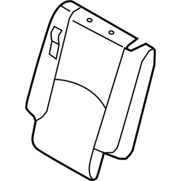 Kia 893602J100ACN Rear Seat Back Covering