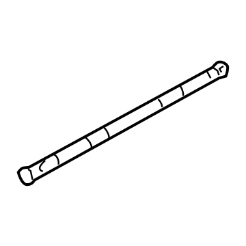 Infiniti 82838-1LA2A Seal-Rear Door Partition, RH