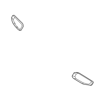 Mopar 6BU58TZZAA Front Bumper Applique, Right