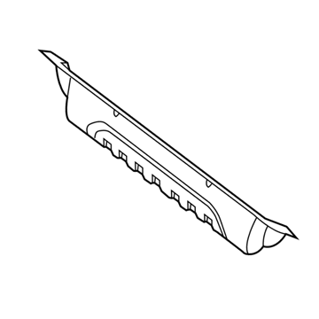 Mopar 6BU42RXFAC AIR DAM