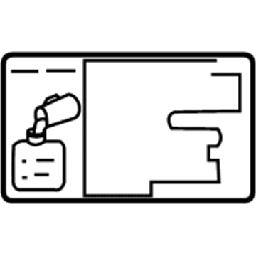 Toyota 74515-08010 Info Label