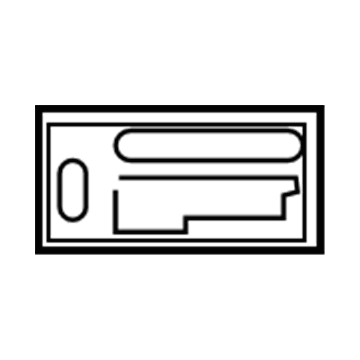 Lexus 69339-AA020 Label, Child Protector Information