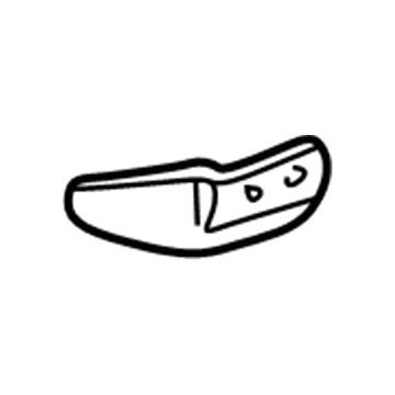 GM 10409987 Inner Hinge Pillar