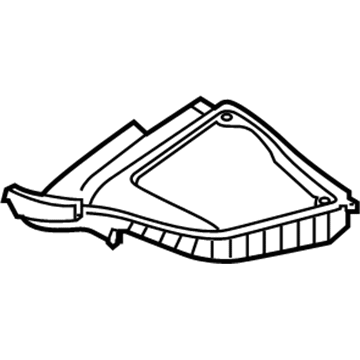 Infiniti 64894-4GF0A Cover-Hoodledge, RH