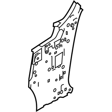 Infiniti 67600-4GB5A Dash-Side, RH