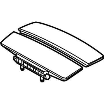 BMW 51-16-7-018-142 Set Of Covers, Centre Armrest