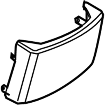 BMW 51-16-7-051-707 Cover Centre Console, Rear