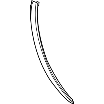 BMW 51-41-3-416-613 Inter. Handle, Upper Part Aluminium, Left