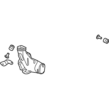 Honda 17243-R53-A00 Tube Assembly, Air Inlet (B)