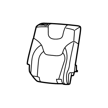 Mopar 6ST20LAAAD Rear Seat Back