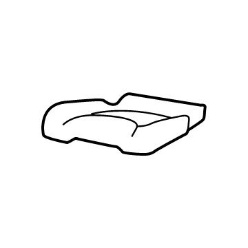 Mopar 6ST42LAAAC COVER-REAR SEAT CUSHION