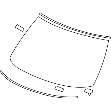 Nissan G2700-6GP0A GLASS-WINDSHIELD